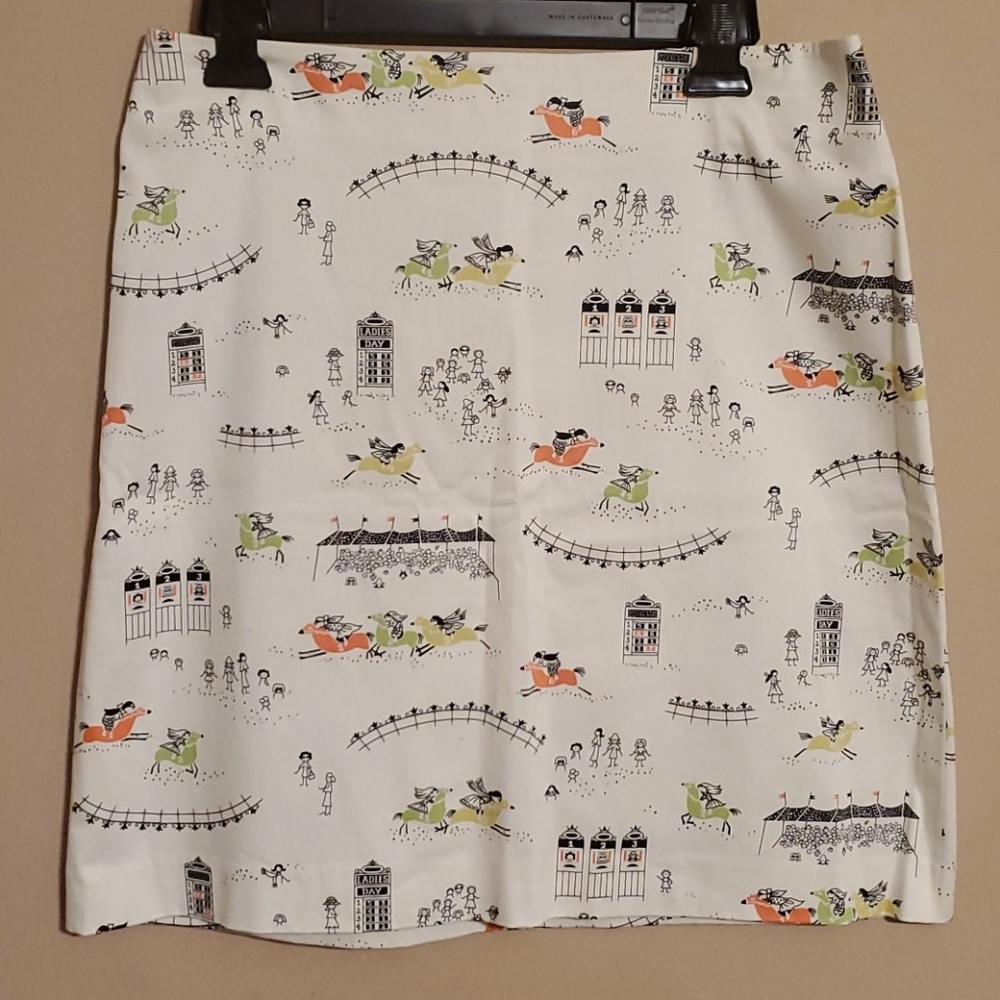 ITW by Claudia Brown Ladies Day at the Races skirt